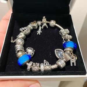 Fairy, feather and palm charms